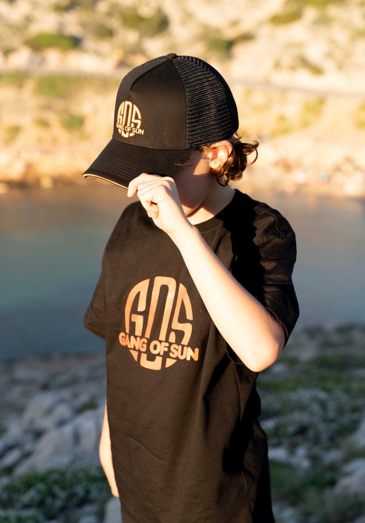 T-Shirt noir avec logo