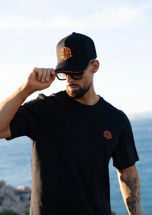 Casquette noir avec logo
