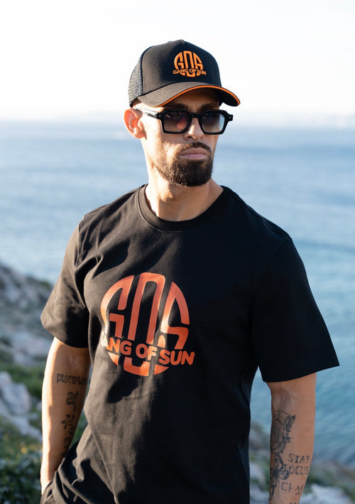 Casquette noir avec logo