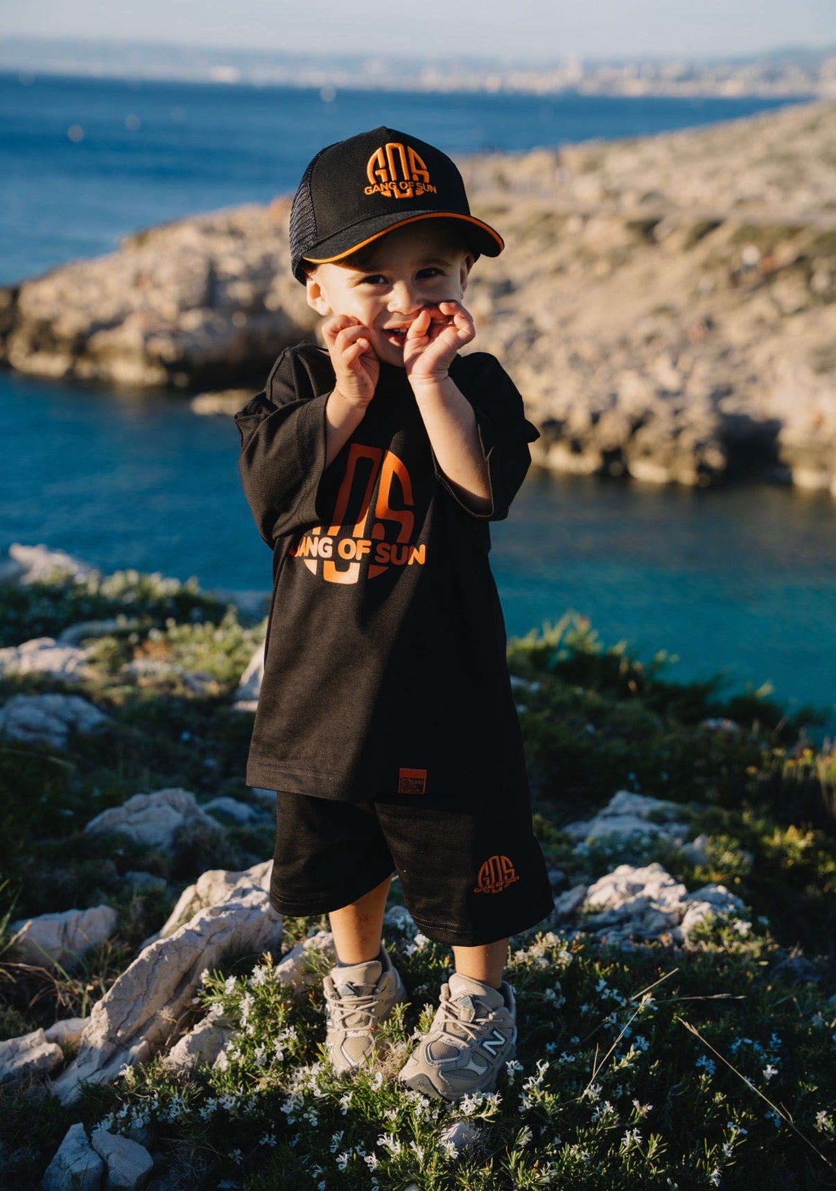 Casquette noir avec logo